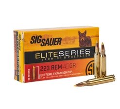 Sig Sauer Elite Varmint & Predator .223Rem 40gr EET 20rd