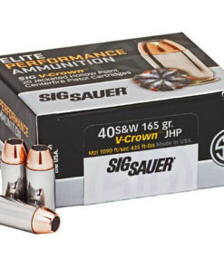 Sig Sauer Elite V-Crown .40S&W 165gr JHP 20rd