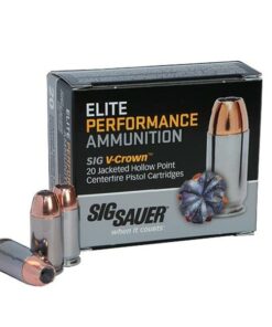 Sig Sauer Elite V-Crown 9mm 147gr JHP 20rd