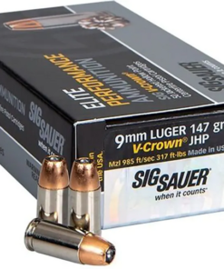 Sig Sauer Elite V-Crown 9mm 147gr JHP 50rd
