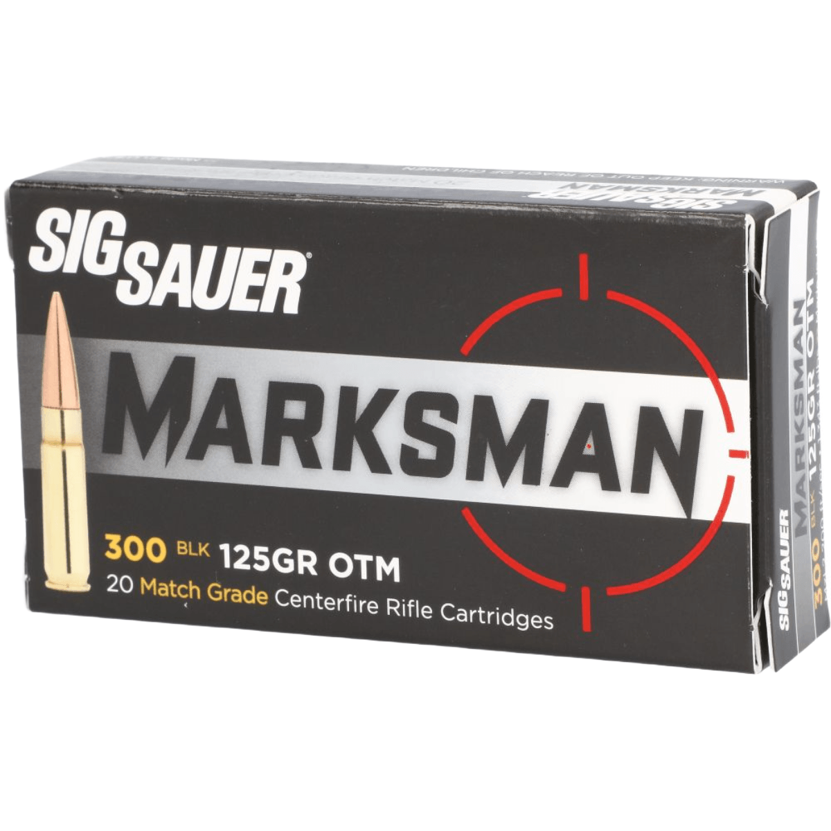 Sig Sauer Marksman .300Blk 125gr OTM 20rd 3 112