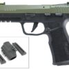 Sig Sauer P322 .22LR 4" 20rd Pistol, Moss Green w/TacPac Holster TB