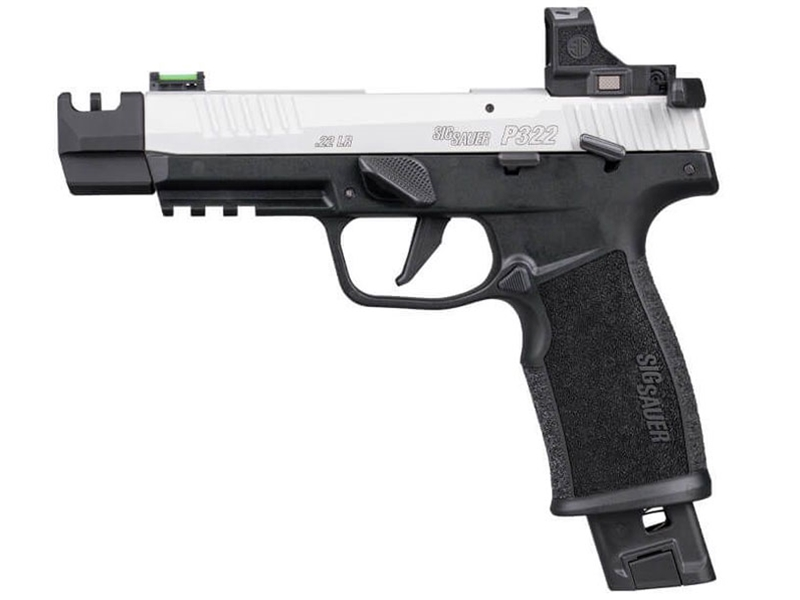 Sig Sauer P322 Competition .22LR 4" TB 2-Port Comp w/ Romeo RS, Two-Tone 3 314