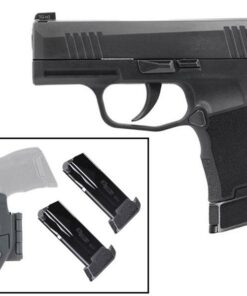 Sig Sauer P365 9mm 3.1" 12rd Pistol w/TacPac 3-12rd Magazines & Holster