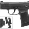 Sig Sauer P365 MS 9mm 3.1" 10rd Pistol w/TacPac 3-12rd Magazines & Holster