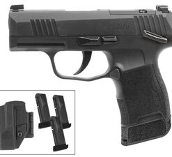 Sig Sauer P365 MS 9mm 3.1" 10rd Pistol w/TacPac 3-12rd Magazines & Holster