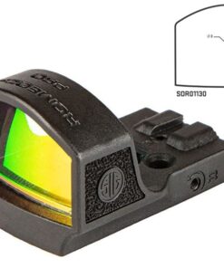 Sig Sauer Romeo Zero Pro 3 MOA Red Dot Sight, "Pro" Footprint