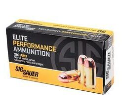 Sig Sauer Elite Ball .45ACP 230gr FMJ 50rd