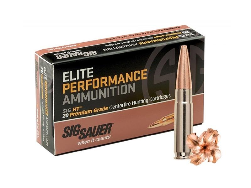 Sig Sauer Elite Hunting HT .300Blk 120gr Copper Lead-Free 20rd 3 67 35