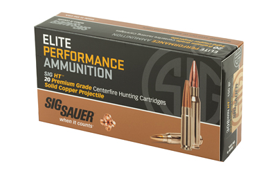 Sig Sauer Elite Hunting HT .308Win 150gr Copper Lead-Free 20rd 3 68 36