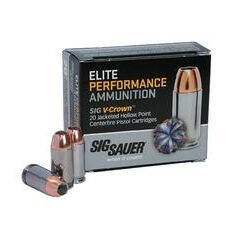 Sig Sauer Elite V-Crown 9mm 115gr JHP 20rd